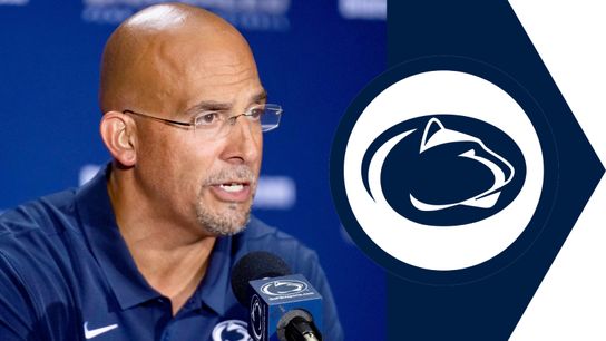 Football: Franklin speaks at Media Day taken in University Park, Pa. (Penn State)
